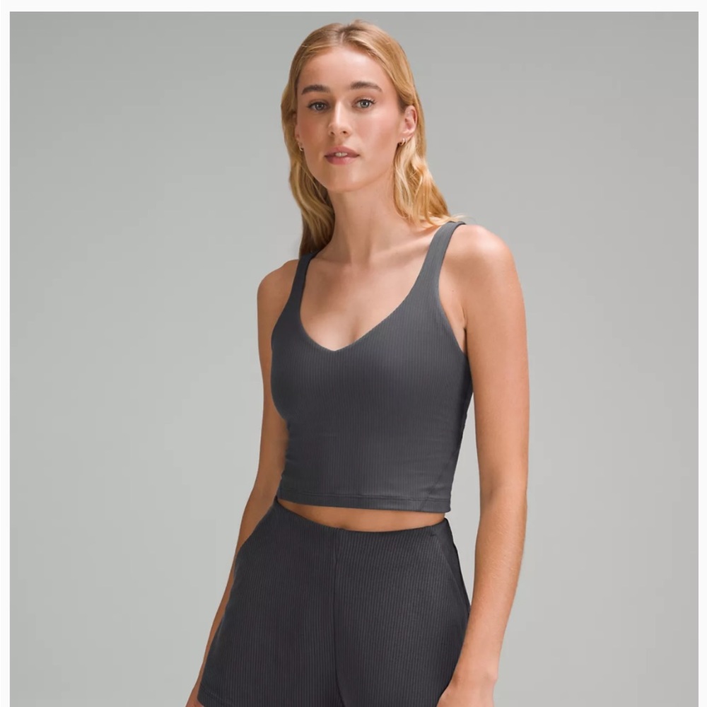 Lululemon align tank top size 6 graphite grey